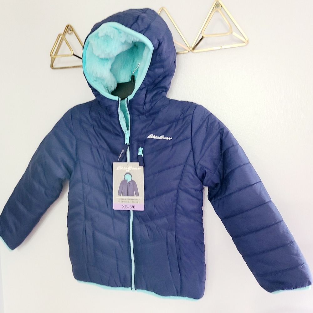 New Eddie Bauer Reversible Coat